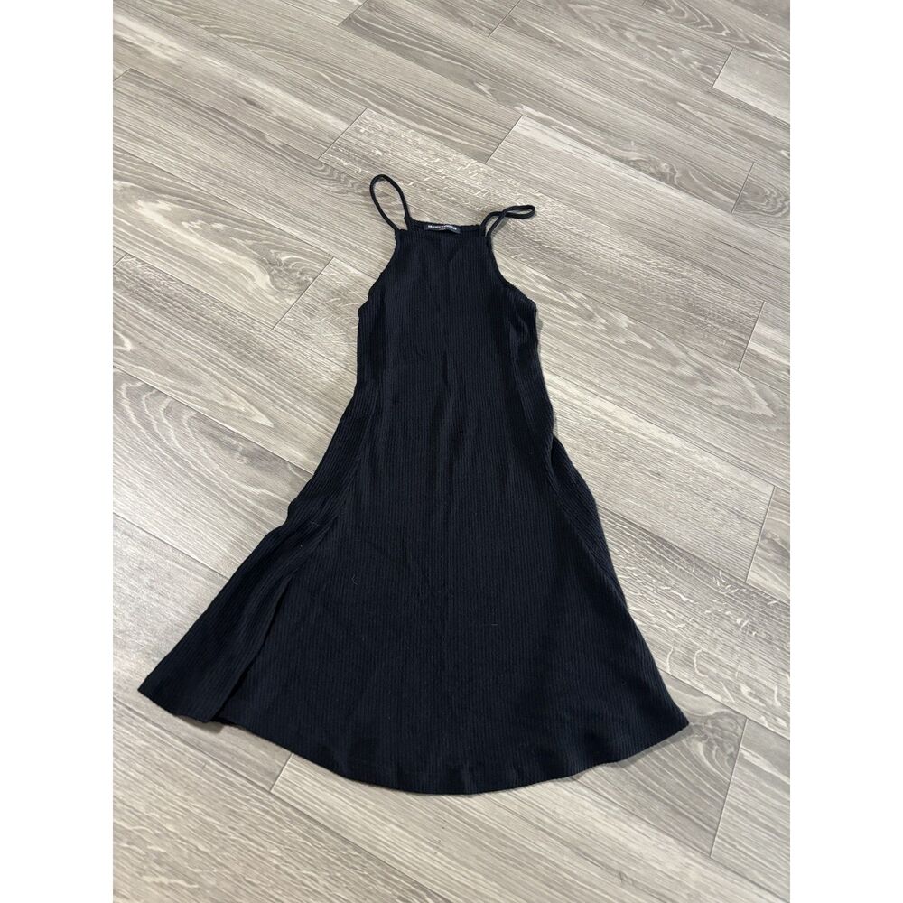 Brandy Melville Ribbed Halter Swing Dress- One Size